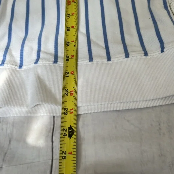 Vineyard Vines Pullover Longsleeve Cotton XS Blue Stripe Whale Sweatshir… - Picture 4 of 7